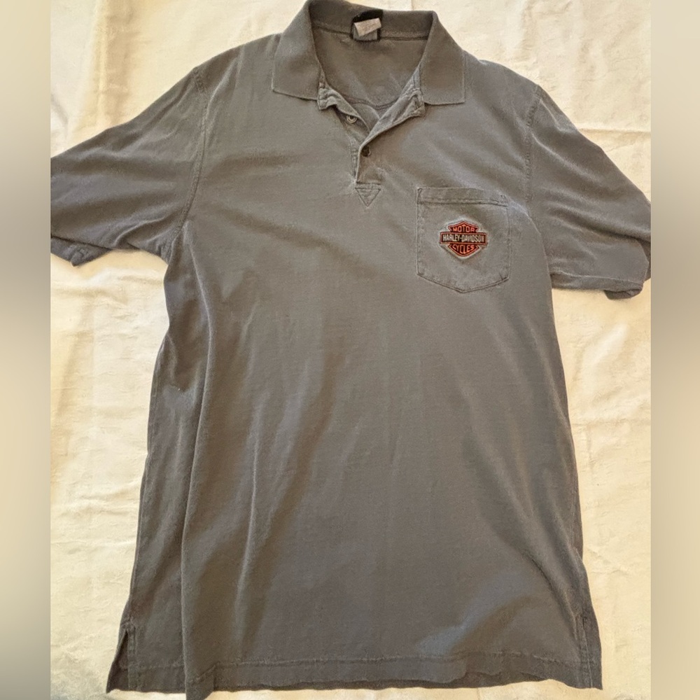 Men’s large Harley-Davidson collared shirt